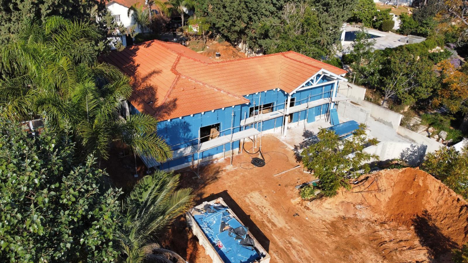 עבודה של התותחים בגגות