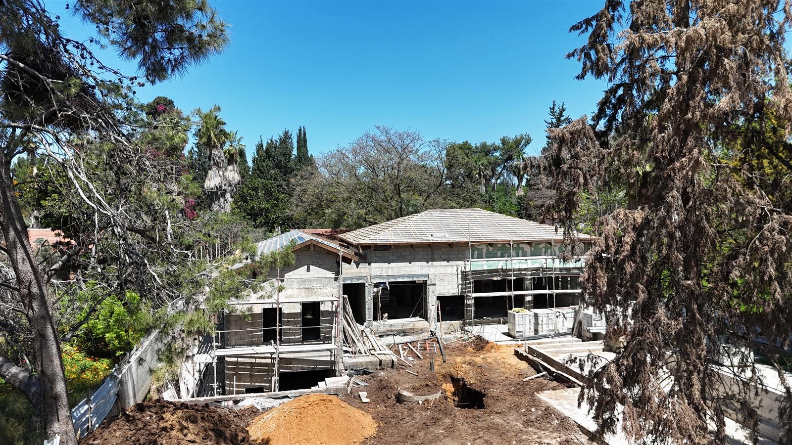 עבודה של התותחים בגגות
